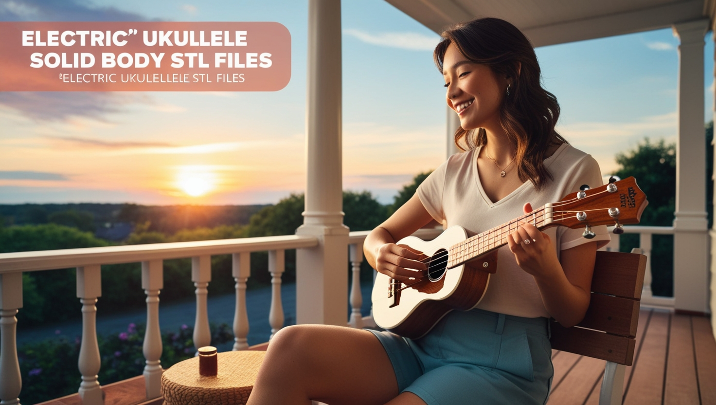 Electric Ukulele Solid Body STL Files: A Guide